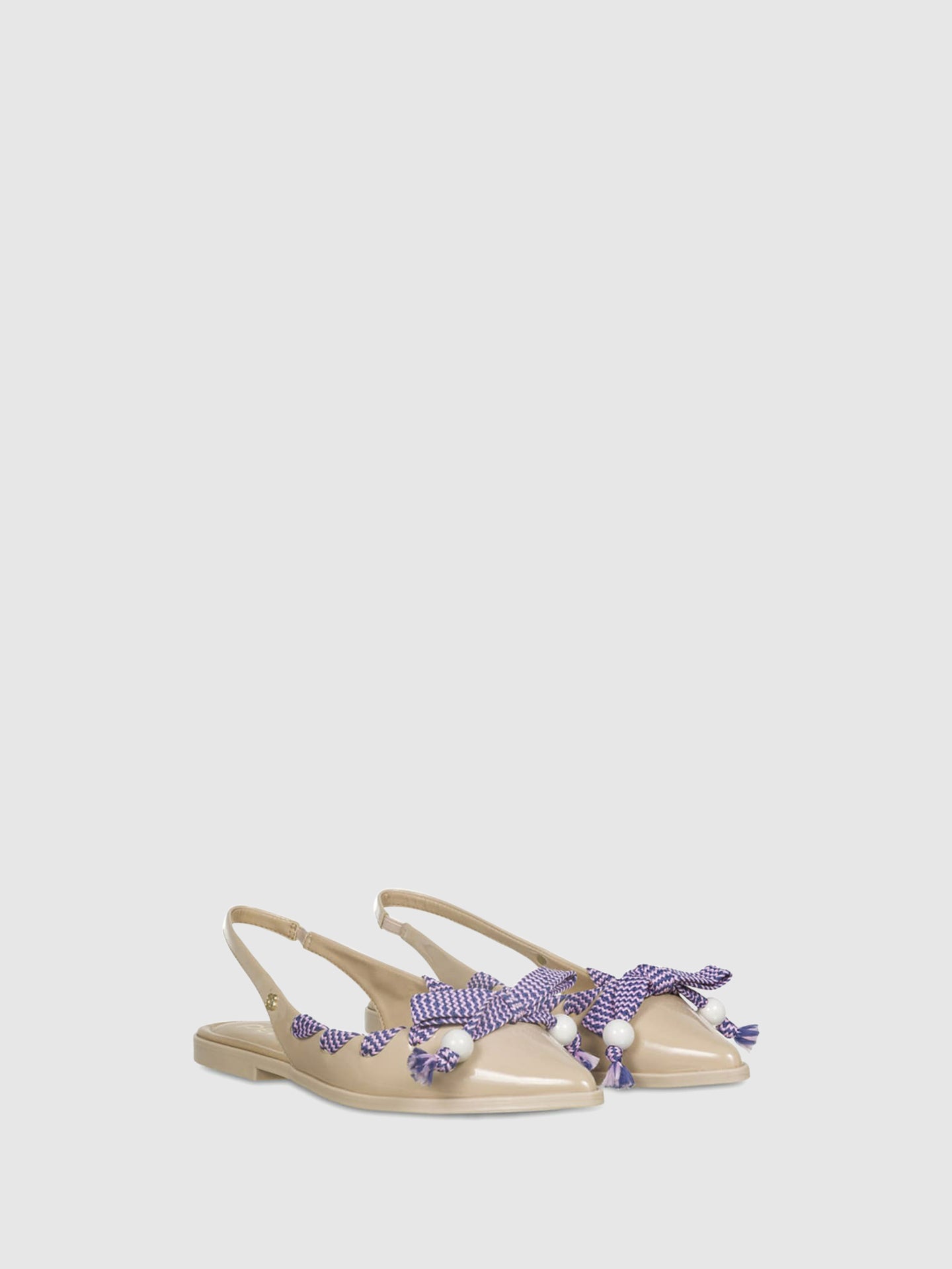 PARODI SHOES Sabrinas com Apliques 11/4272CLERICOT Nude